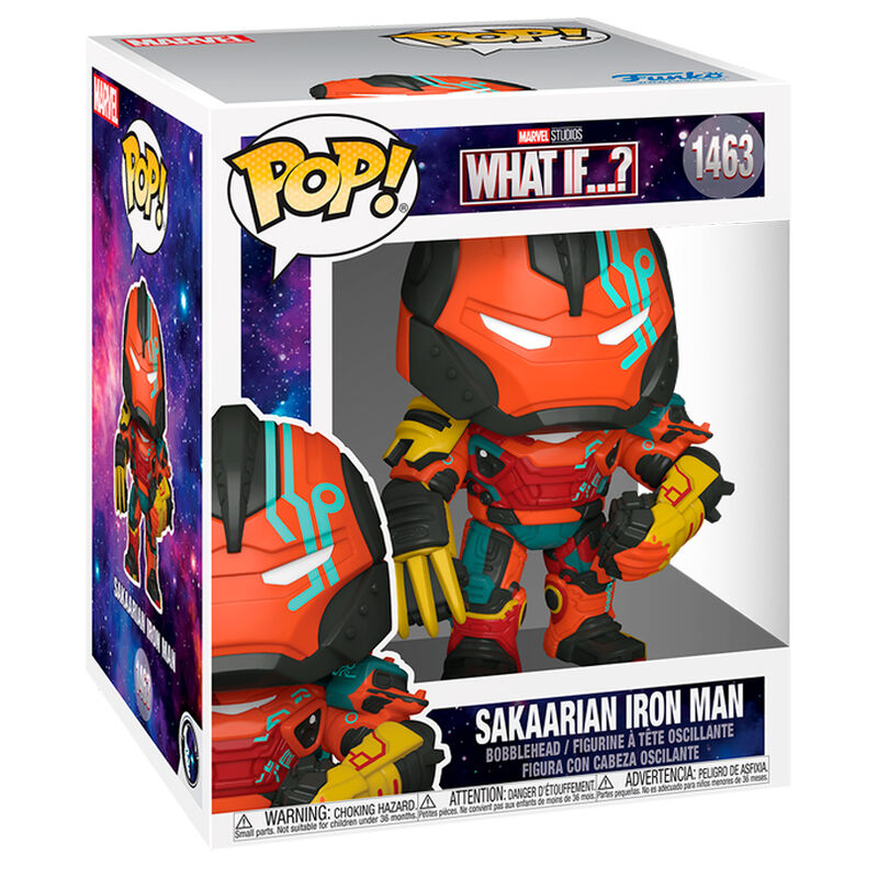 Imagen 1 - Figura Pop Super Marvel What If Sakaarian Iron Man