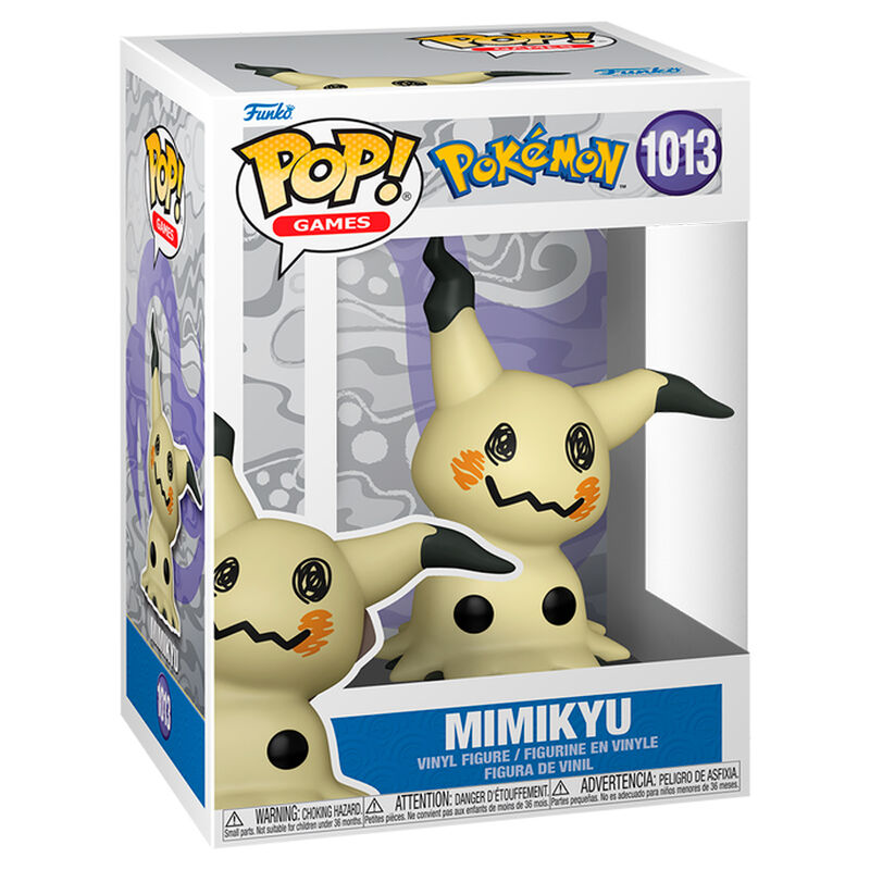 Imagen de Figura Pop Pokemon Mimikyu parte de nuestra colección en Espadas y más, sitio oficial.