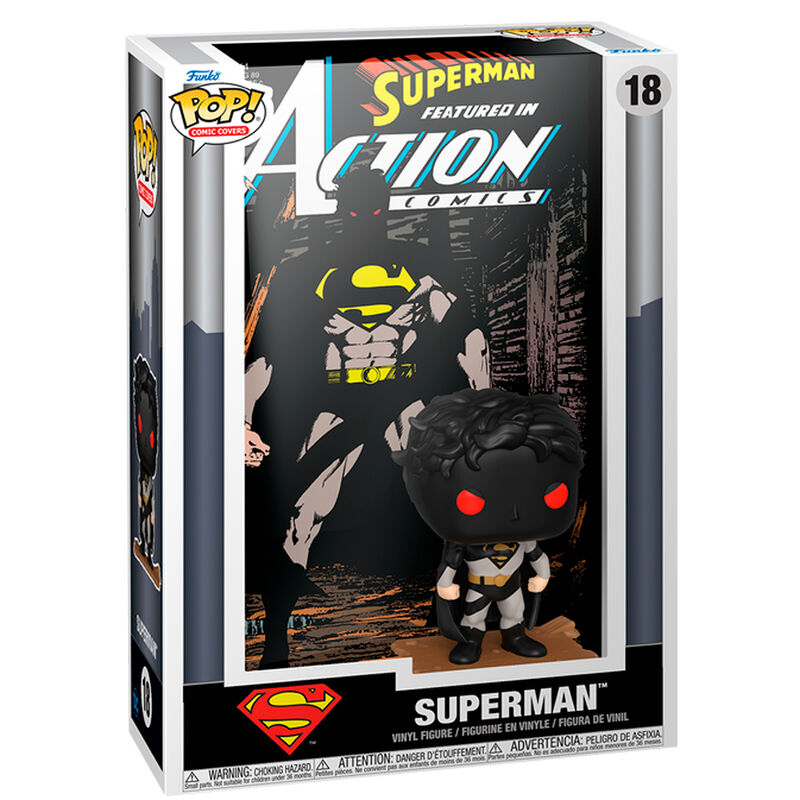 Imagen 1 - Figura Pop Comic Covers Dc Comic Superman