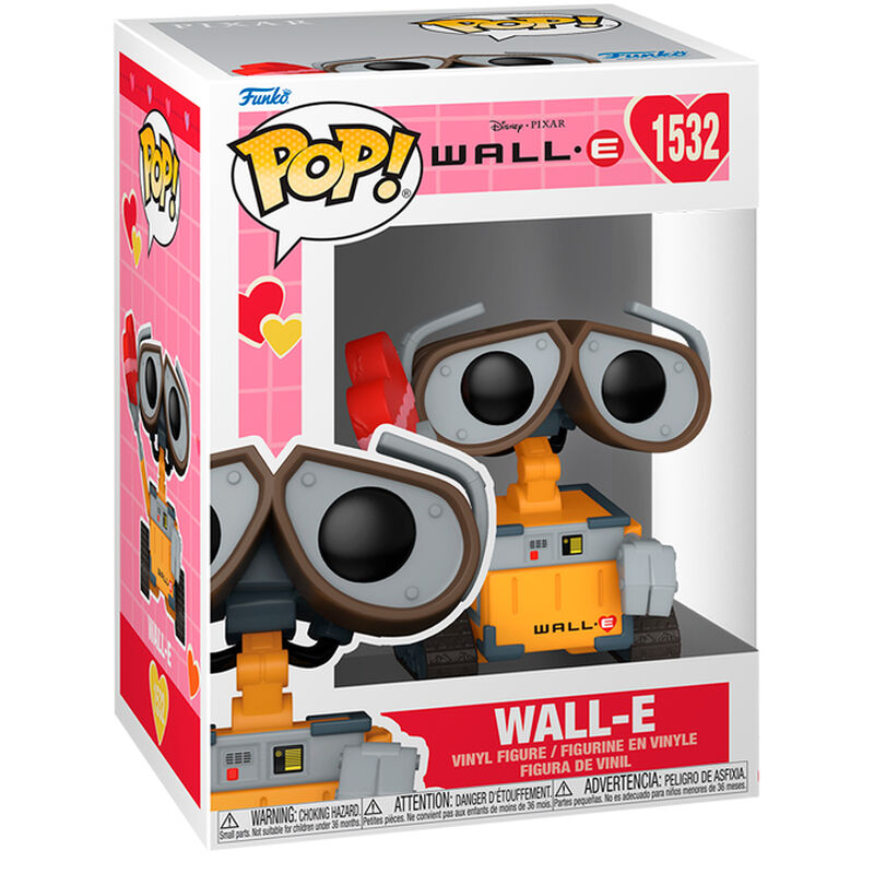 Imagen 1 - Figura Pop Disney Pixar Wall-e - Wall-e Valentine