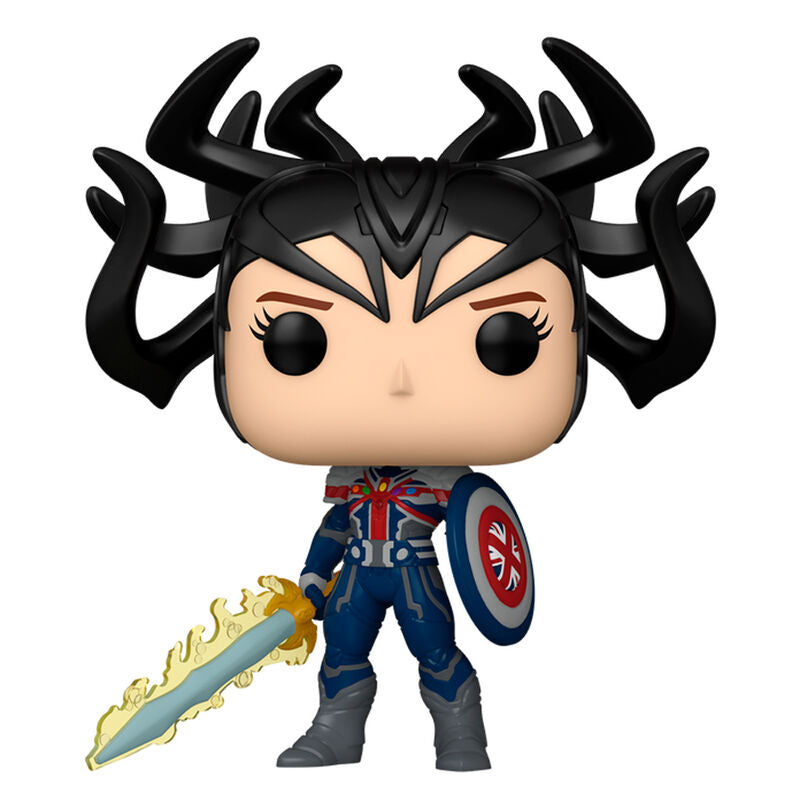 Imagen 2 - Figura Pop Marvel What If Infinity Captain Carter
