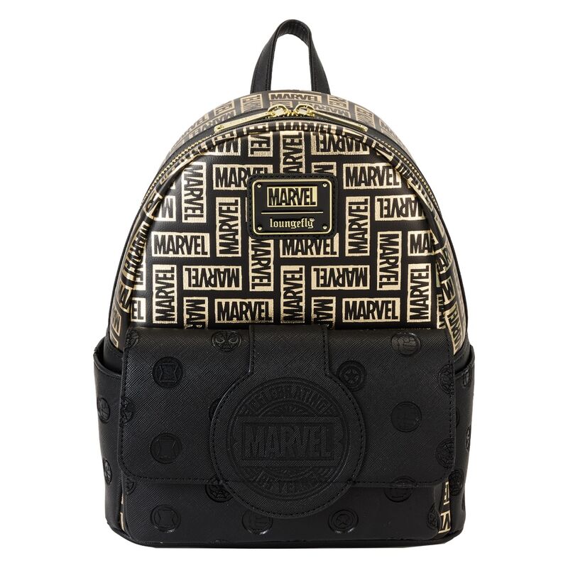 Imagen 1 de Mochila Classic Logo Marvel Loungefly 26Cm