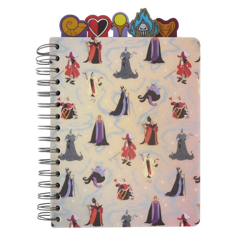 Imagen de Cuaderno Villanas Disney Loungefly parte de nuestra colección en Espadas y más, sitio oficial.