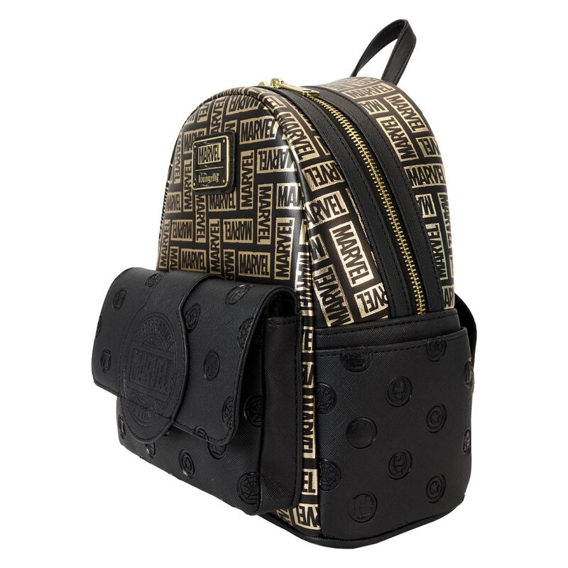 Imagen 2 de Mochila Classic Logo Marvel Loungefly 26Cm
