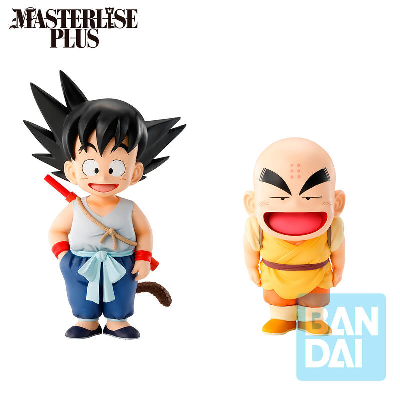 Imagen 1 - Figura Ichibansho Son Goku & Krillin Training Section Dragon Ball 13Cm