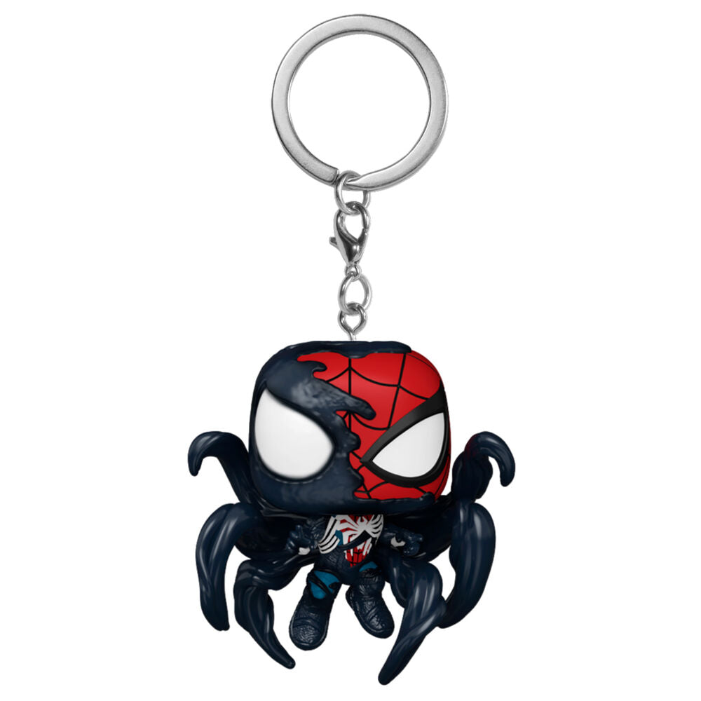 Imagen de Llavero Pocket Pop Marvel Spider-man 2 Advanced Suit 2.0 Symbiote Takeover parte de nuestra colección en Espadas y más, sitio oficial.