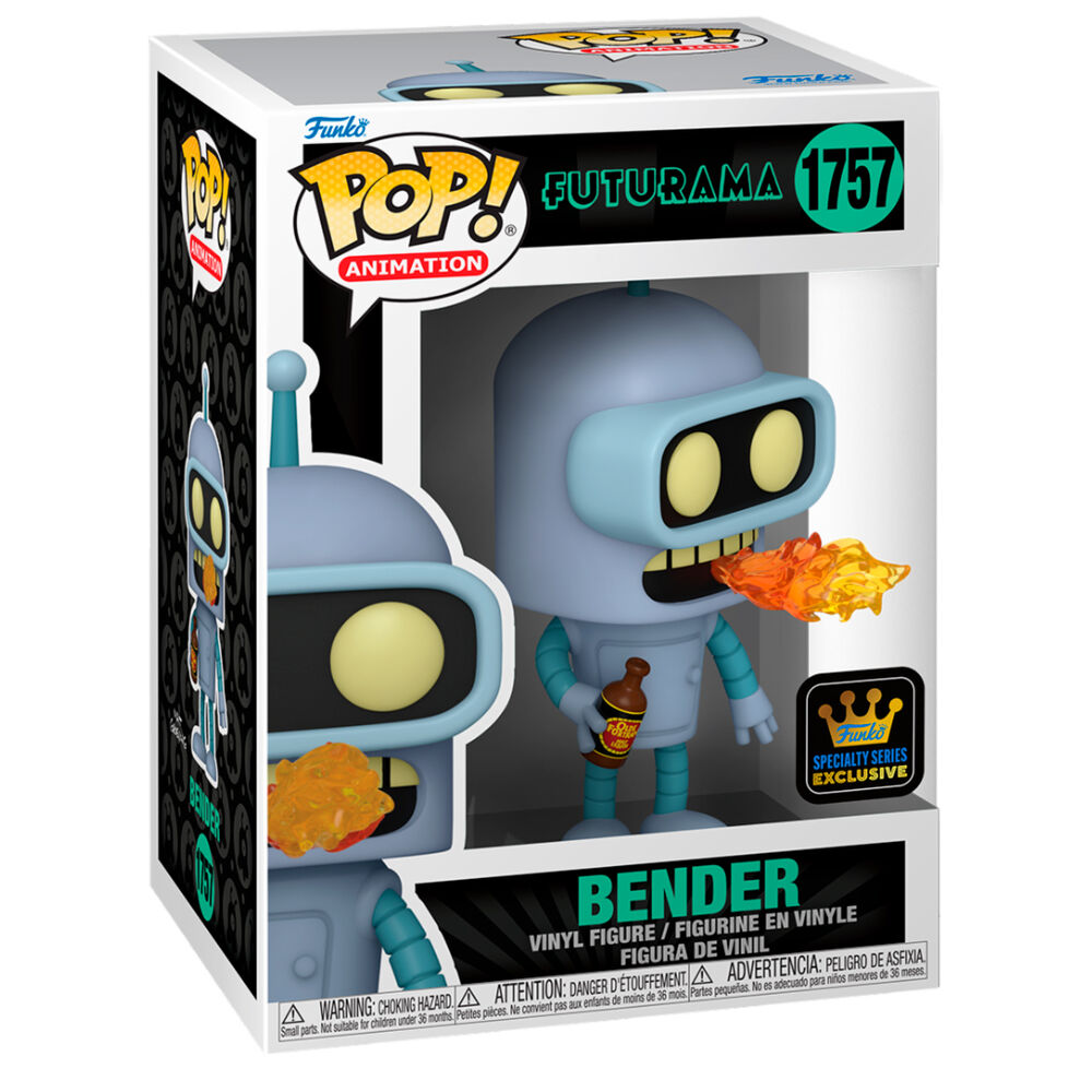 Imagen 2 de Figura Pop Futurama Bender Exclusive