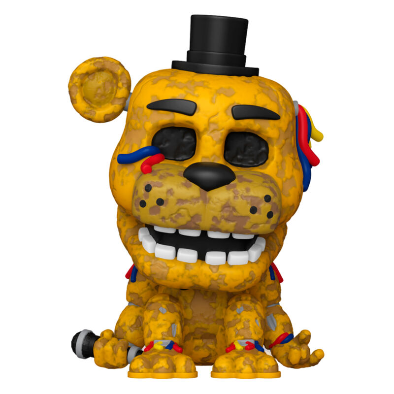 Imagen de Figura Pop Five Night At Freddys Withered Golden Freddy Exclusive parte de nuestra colección en Espadas y más, sitio oficial.