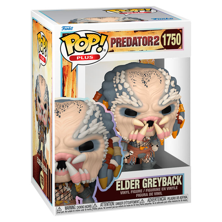 Imagen de Figura Pop Predator 2 Elder Greyback parte de nuestra colección en Espadas y más, sitio oficial.