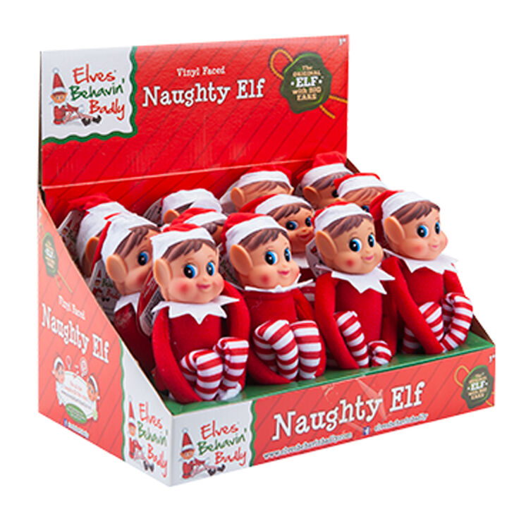 Imagen 2 - Muñeco Elfo Niña Naughty Elf Elves Behavin' Badly 30Cm