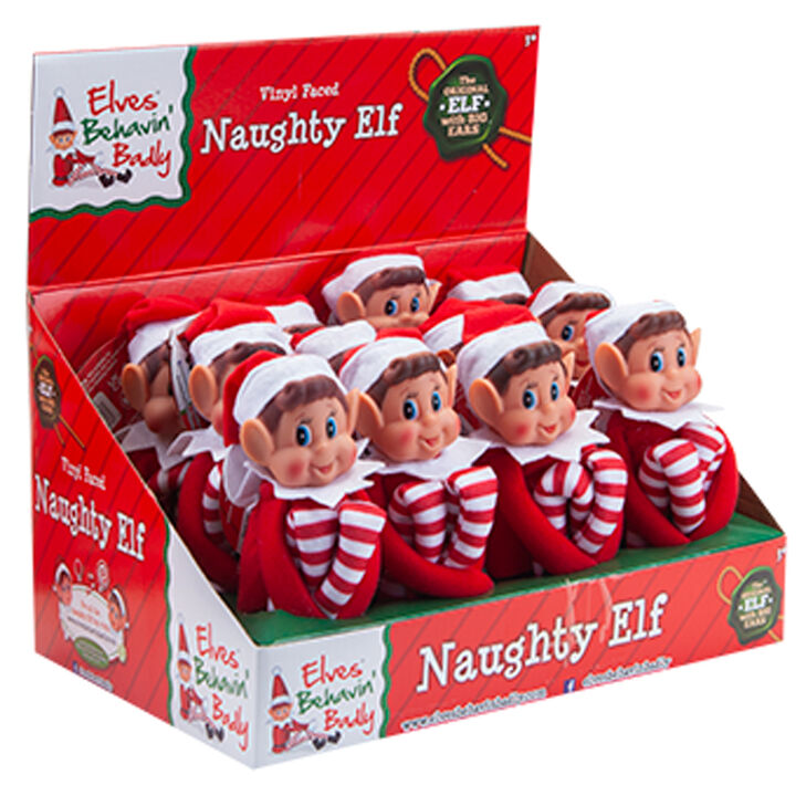 Imagen 2 - Muñeco Elfo Niño Naughty Elf Elves Behavin' Badly 30Cm