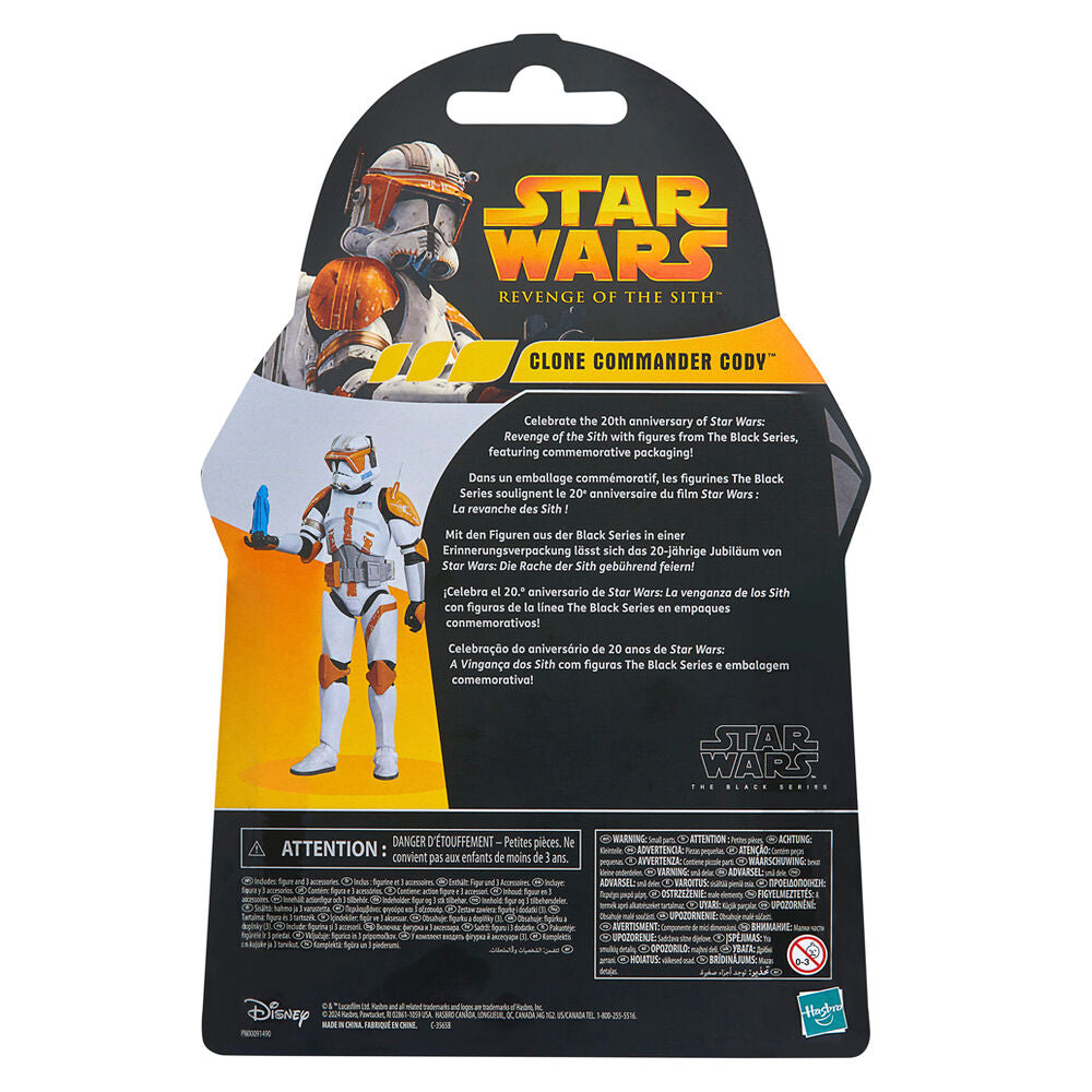 Imagen 10 - Figura Clone Commander Cody Revenge Of The Sith Star Wars 15Cm