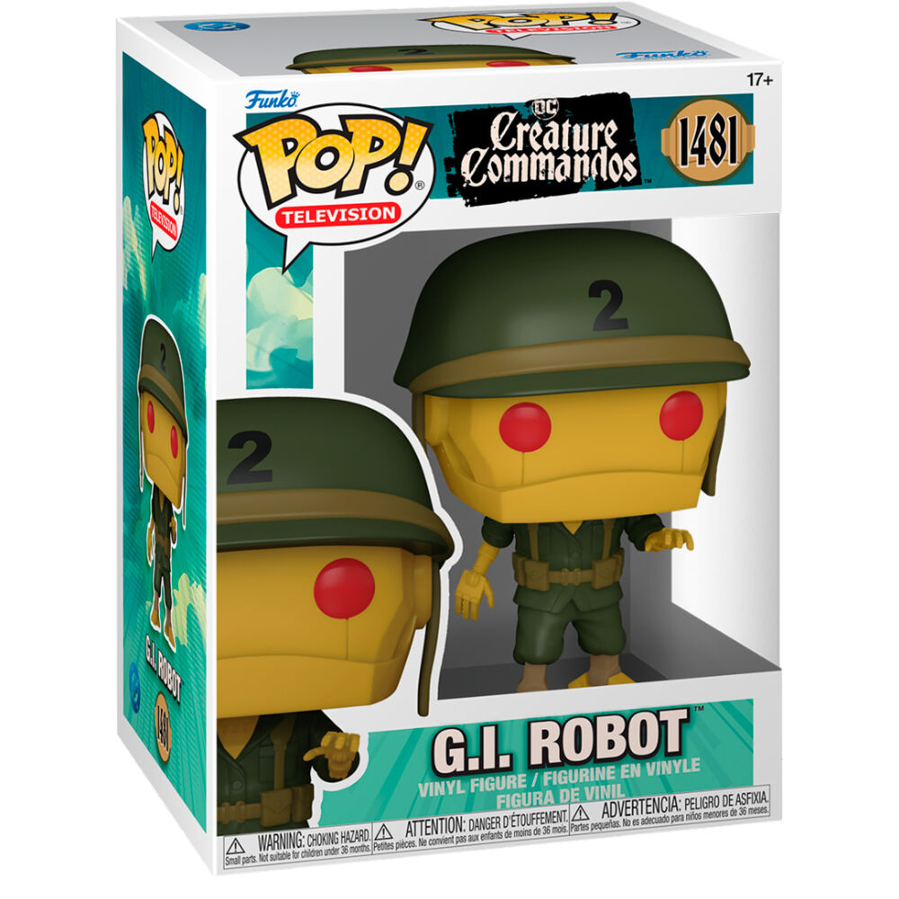 Imagen 2 - Figura Pop Dc Comics Comandos De Criaturas G.i. Robot
