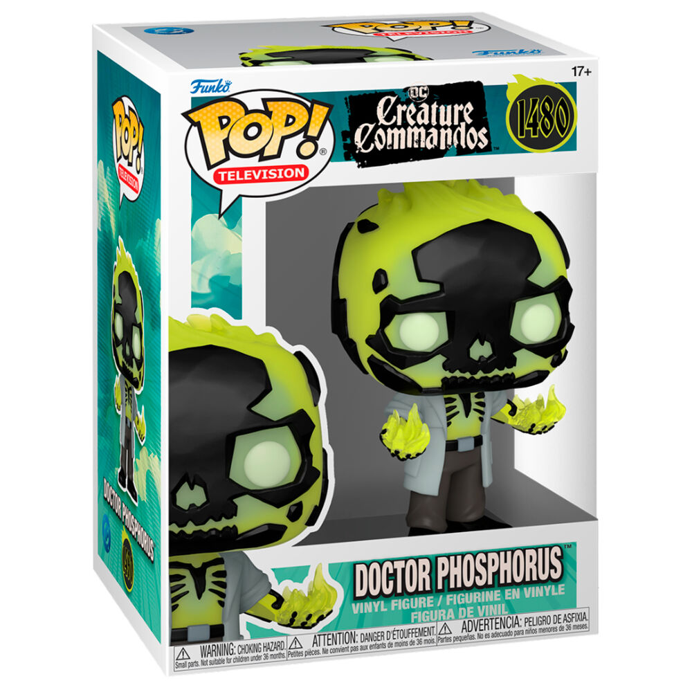 Imagen 2 - Figura Pop Dc Comics Comandos De Criaturas Doctor Phosphorus