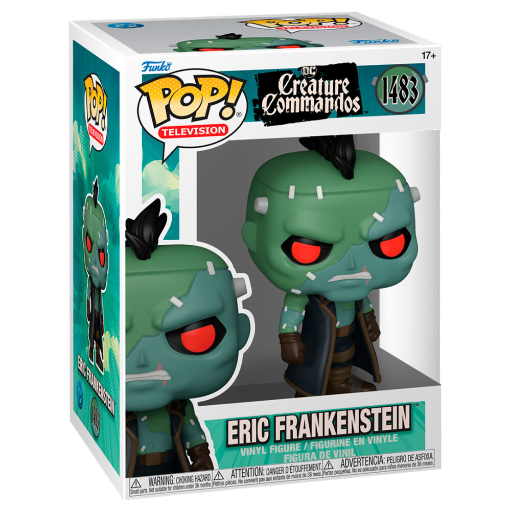 Imagen 2 - Figura Pop Dc Comics Comandos De Criaturas Eric Frankenstein