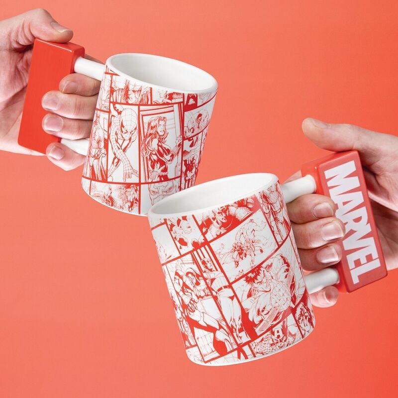 Imagen 3 - Taza Logo Comics Marvel 300Ml