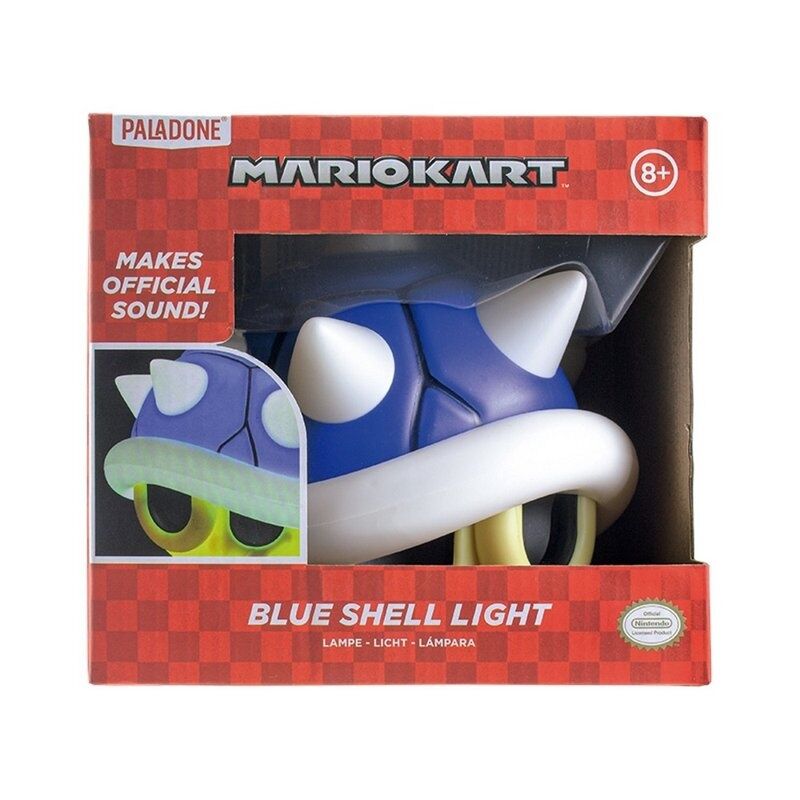 Imagen 3 de Lampara Concha Azul Mario Kart 14Cm