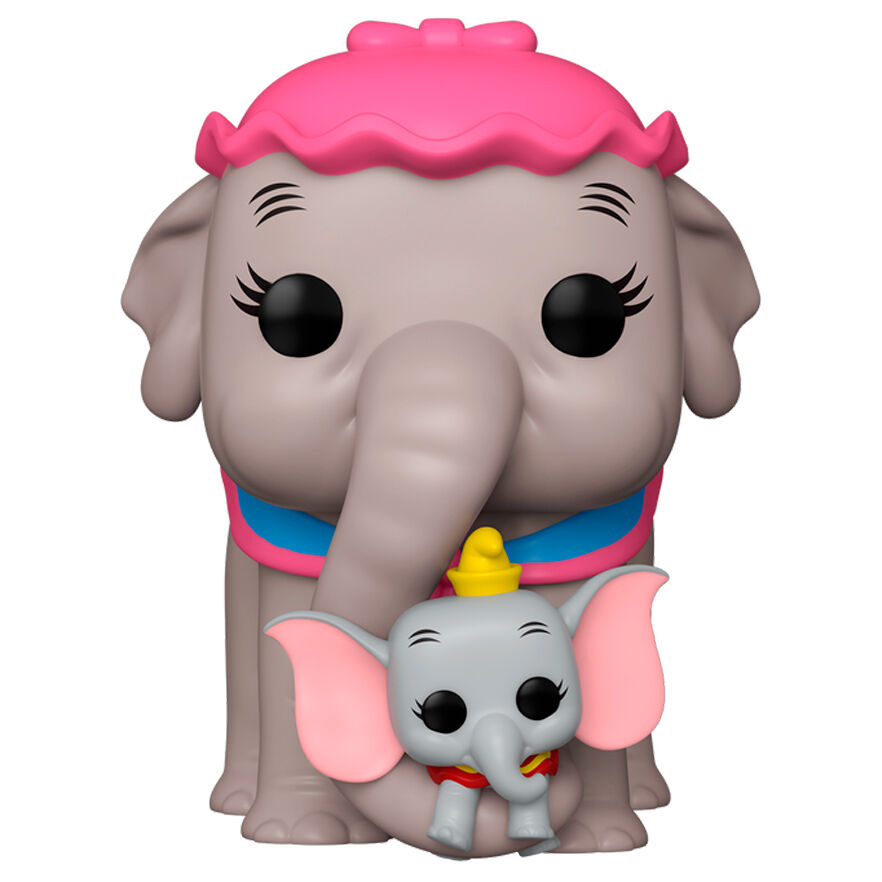 Imagen 1 - Figura Pop Super Disney Dumbo Mrs Jumbo With Dumbo