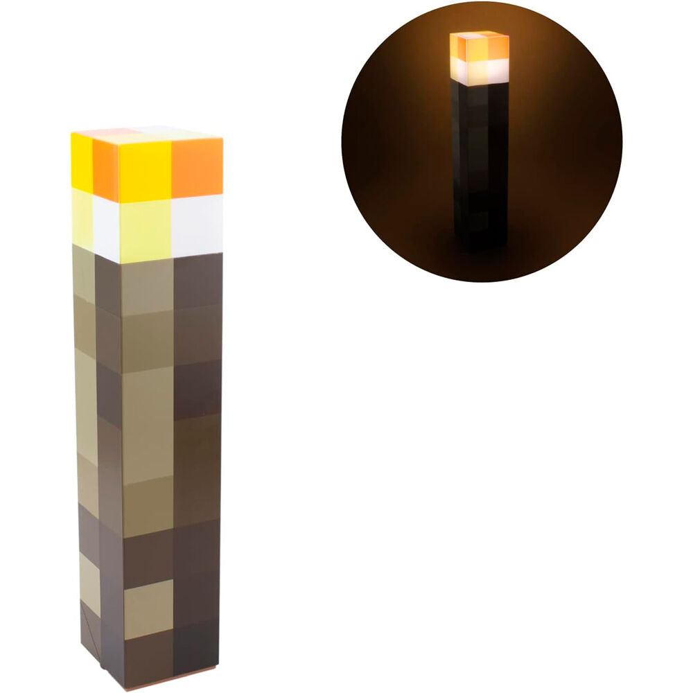 Imagen 1 de Lampara Antorcha Minecraft 28Cm
