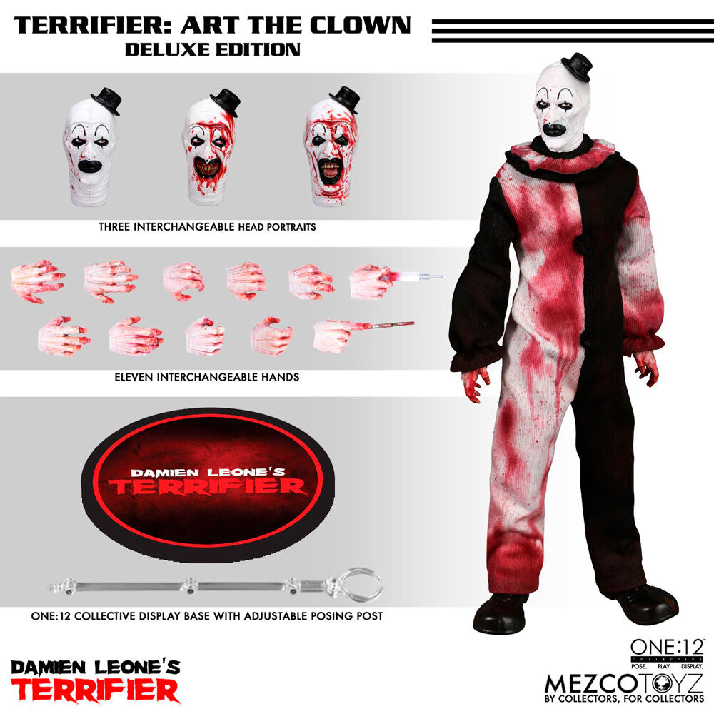 Imagen 1 - Figura Art The Clown Terrifier One:12 18Cm