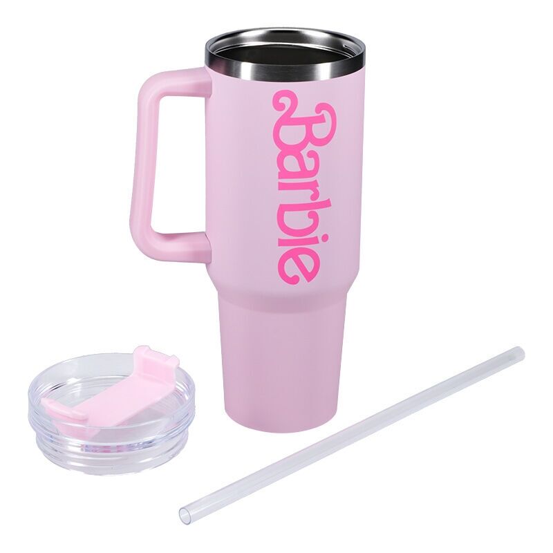 Imagen de Vaso Pajita Barbie Termo 1200Ml parte de nuestra colección en Espadas y más, sitio oficial.