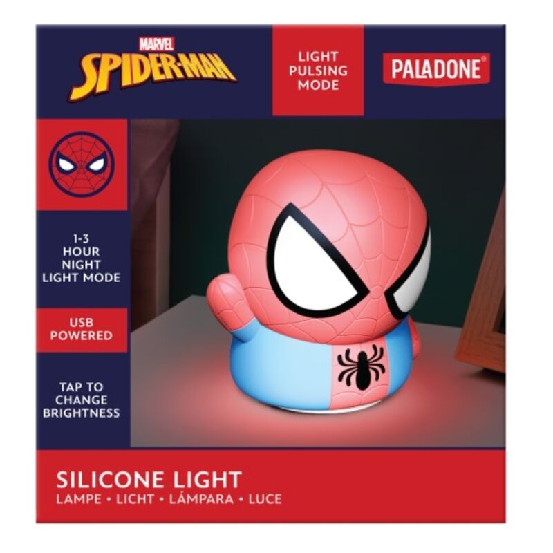 Imagen 1 - Lampara 3D Spiderman Marvel 14Cm