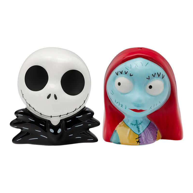 Imagen 1 - Set Salero Y Pimentero Jack & Sally Pesadilla Antes De Navidad Disney 7Cm