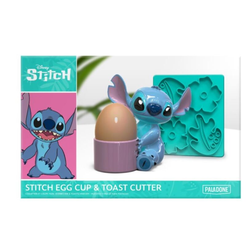 Imagen 1 - Set De Huevera Y Molde Stitch Disney
