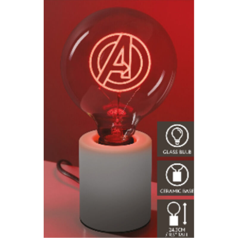 Imagen 1 - Bombilla Led Neon Los Vengadores Avengers Marvel
