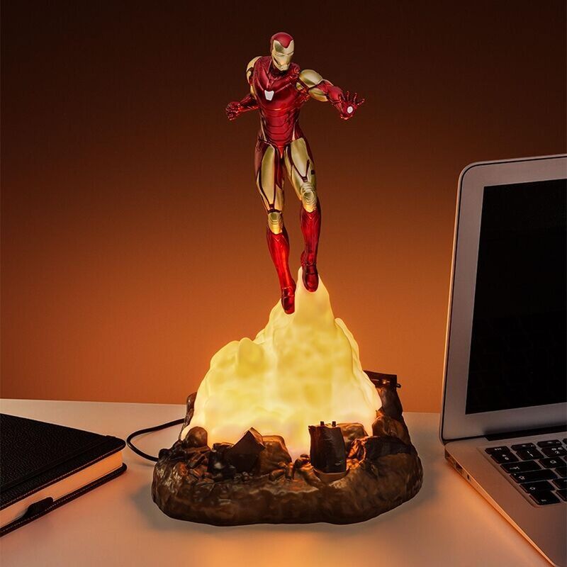 Imagen 2 - Lampara Diorama Iron Man Marvel 18Cm