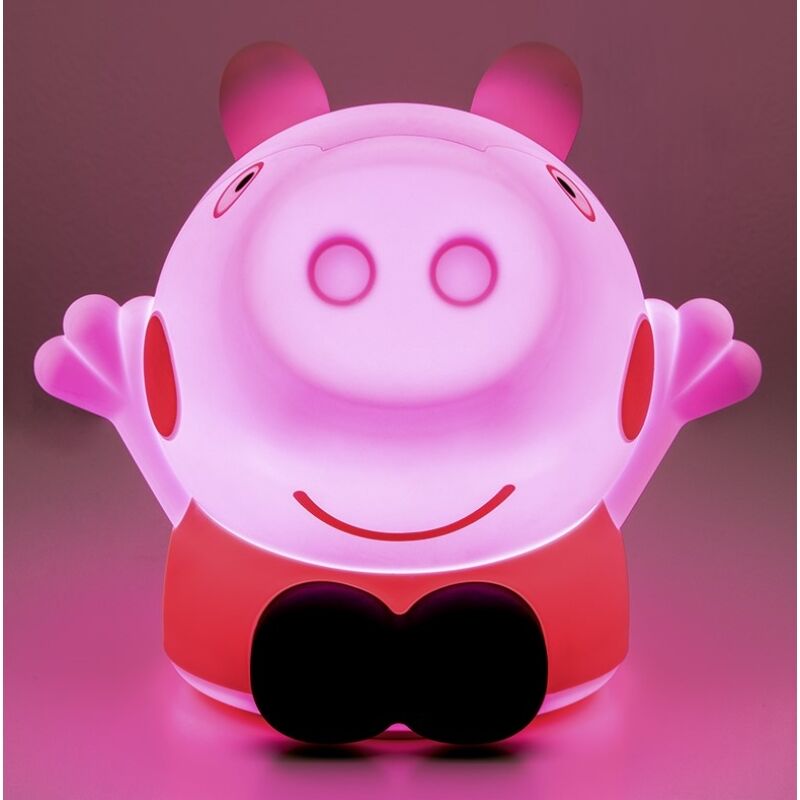 Imagen de Lampara 3D Peppa Pig 14Cm parte de nuestra colección en Espadas y más, sitio oficial.