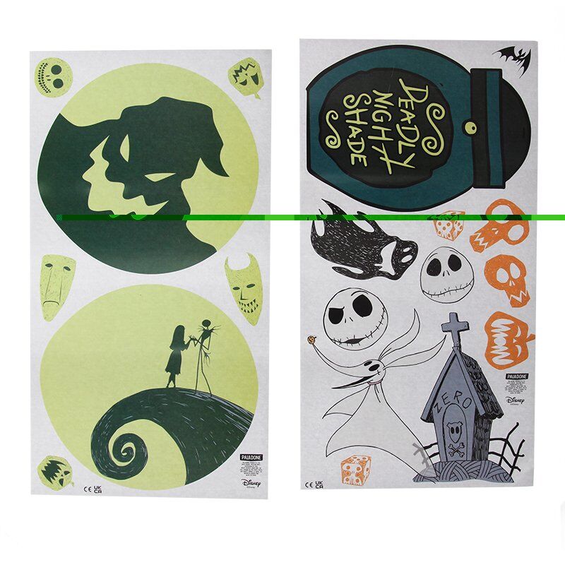 Imagen 2 - Pegatinas Pared Pesadilla Antes De Navidad Disney