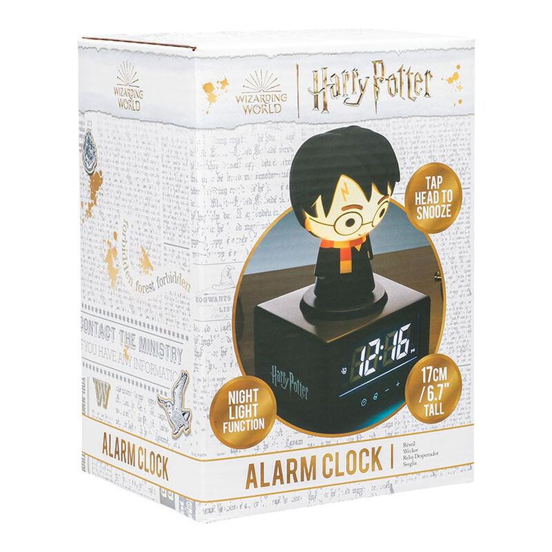 Imagen de Reloj Despertador Harry Potter parte de nuestra colección en Espadas y más, sitio oficial.