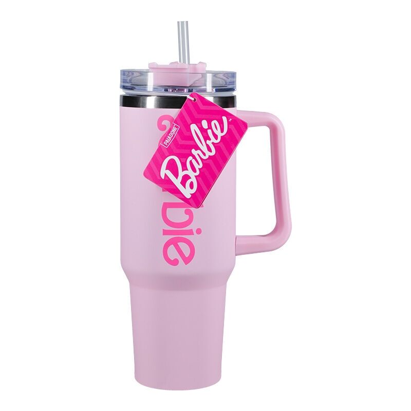 Imagen de Vaso Pajita Barbie Termo 1200Ml parte de nuestra colección en Espadas y más, sitio oficial.