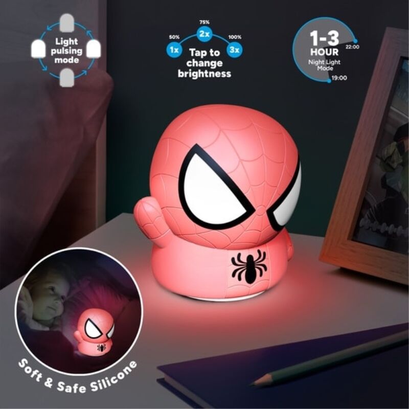 Imagen 3 - Lampara 3D Spiderman Marvel 14Cm