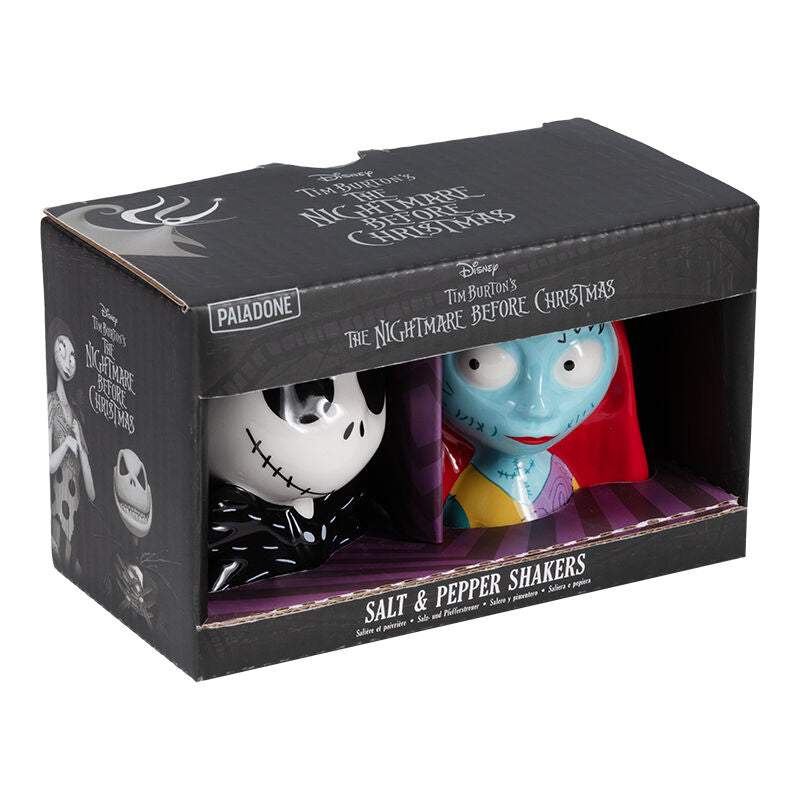 Imagen 3 - Set Salero Y Pimentero Jack & Sally Pesadilla Antes De Navidad Disney 7Cm