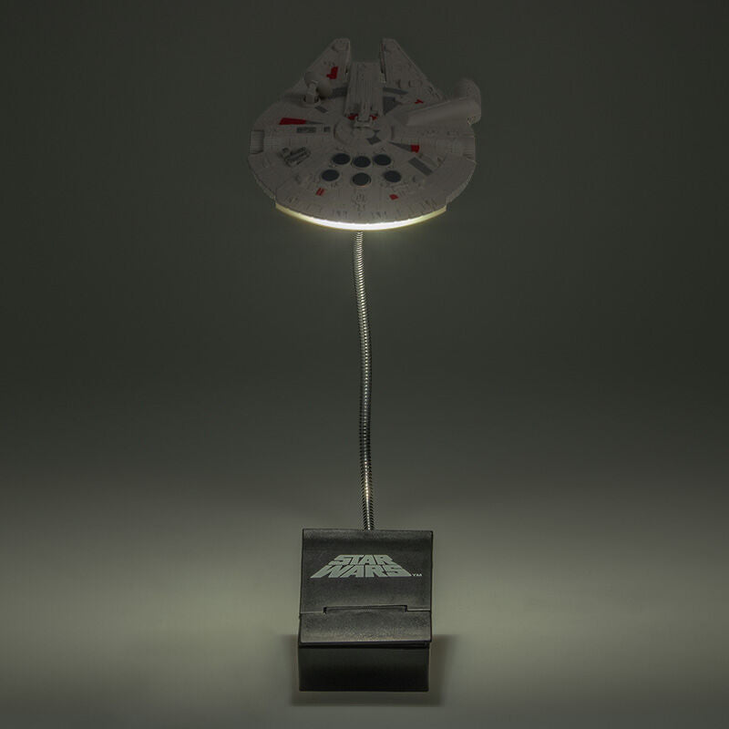 Imagen 3 - Lampara Para Libro Halcon Milenario Star Wars 20Cm