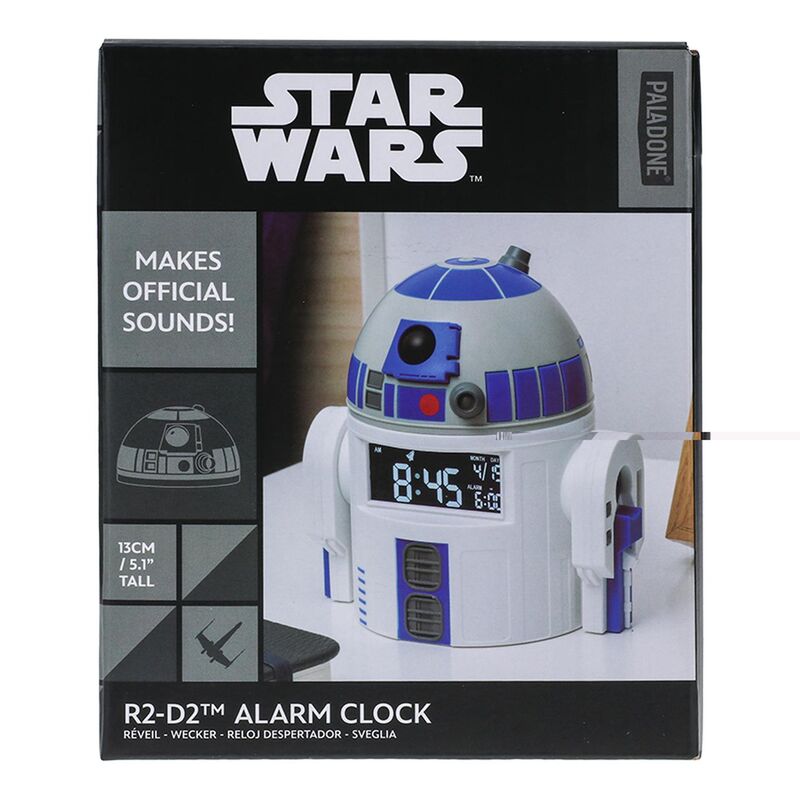 Imagen de Reloj Despertador R2-d2 Star Wars parte de nuestra colección en Espadas y más, sitio oficial.
