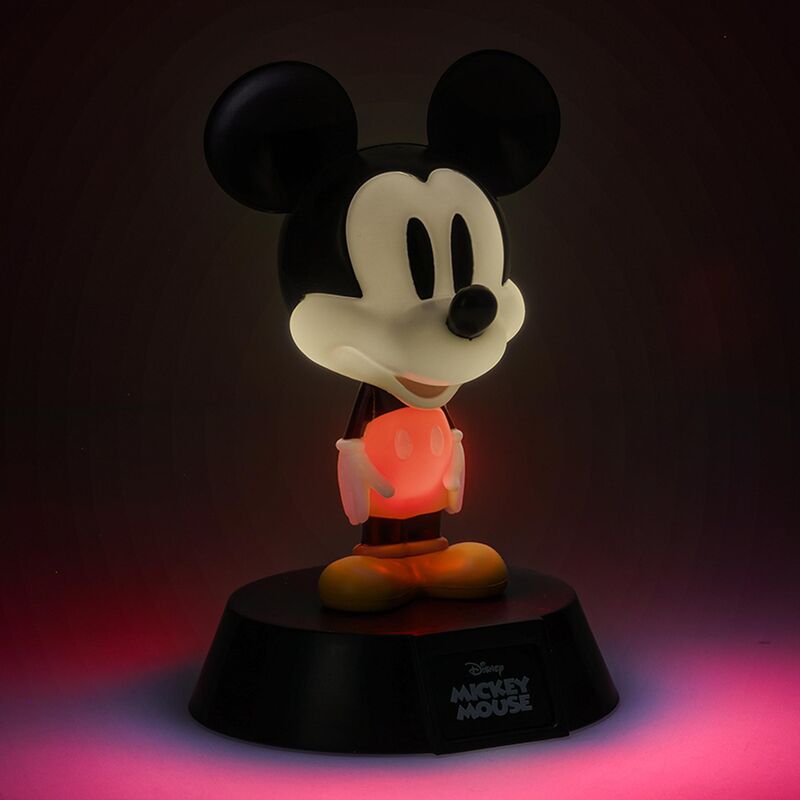 Imagen de Lampara Icons Mickey Disney 12Cm parte de nuestra colección en Espadas y más, sitio oficial.