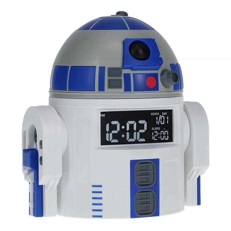 Imagen de Reloj Despertador R2-d2 Star Wars parte de nuestra colección en Espadas y más, sitio oficial.