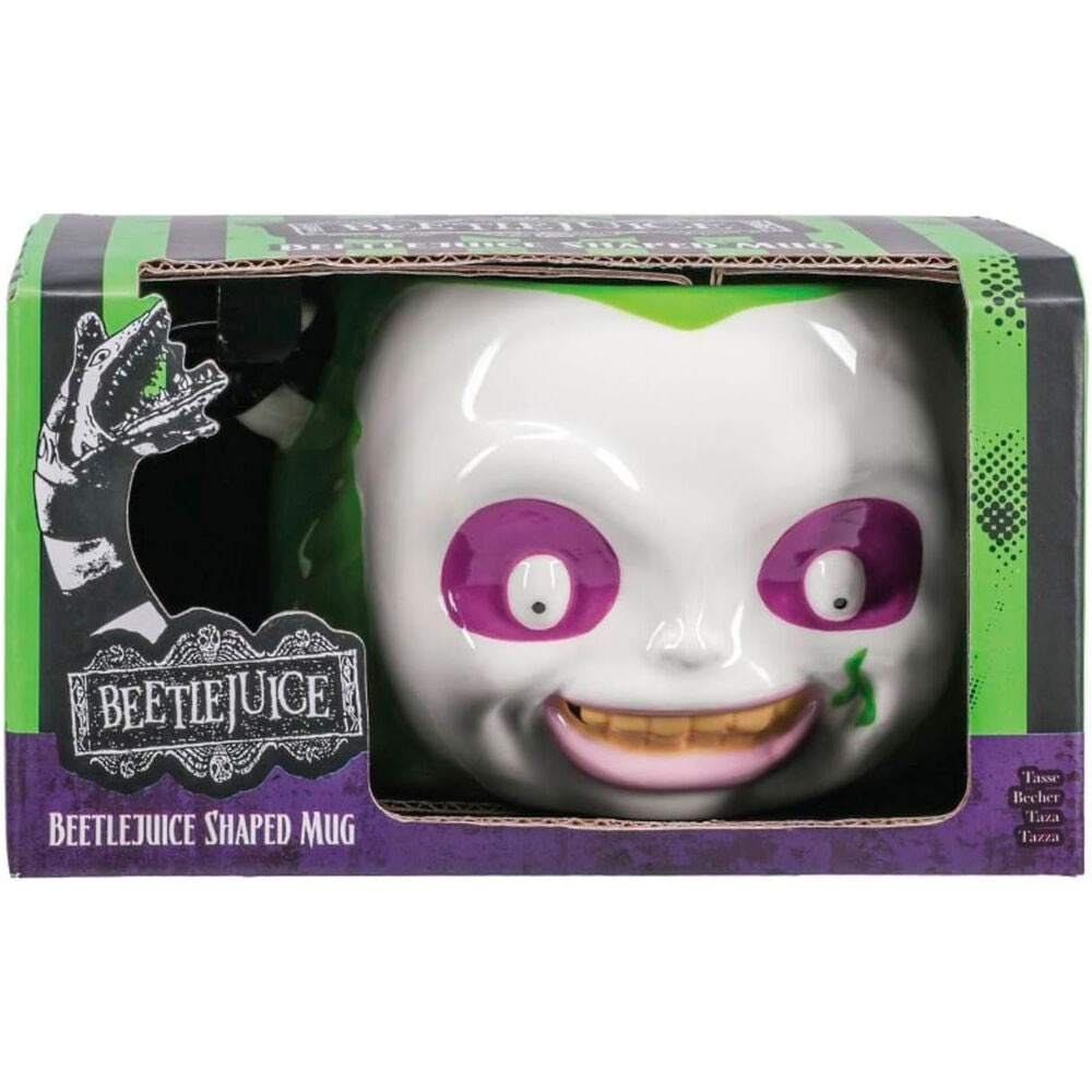 Imagen de Taza 3D Beetlejuice 380Ml parte de nuestra colección en Espadas y más, sitio oficial.