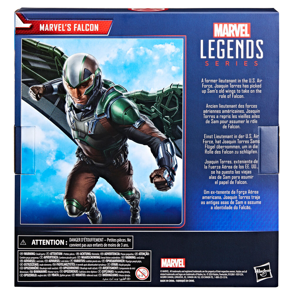Imagen 9 - Figura Falcon Brave New World Capitan America Marvel 15Cm