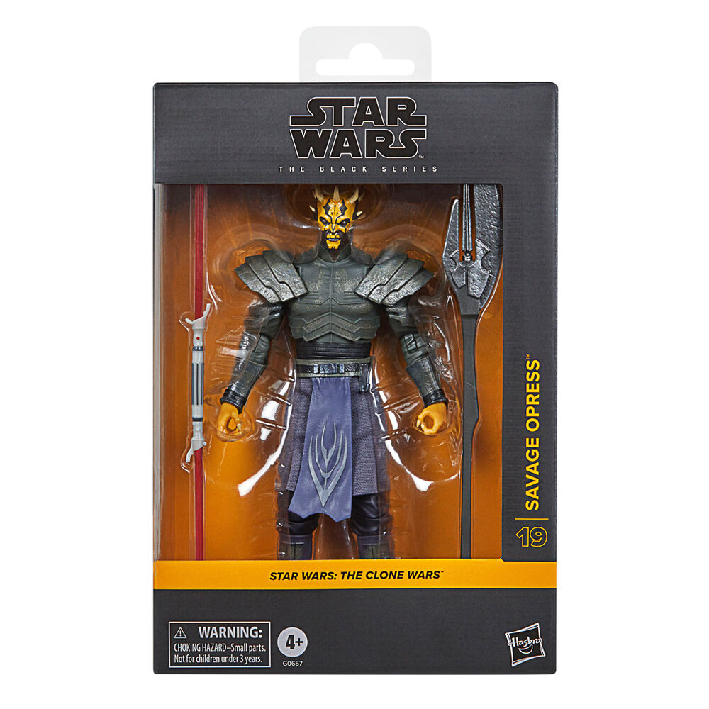 Imagen 1 - Figura Savage Opress The Clone Wars Star Wars 15Cm