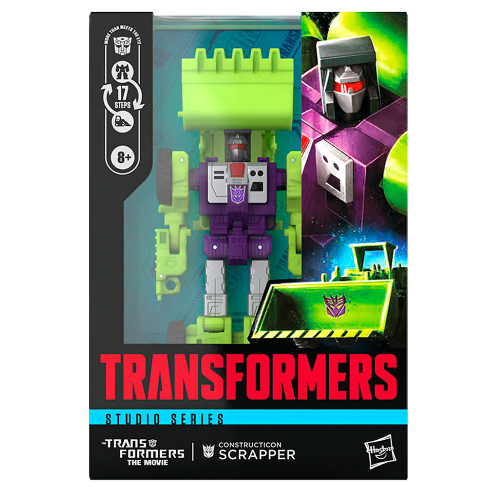 Imagen 5 - Figura Constructicon Scrapper Studio Series Transformers 16,5Cm