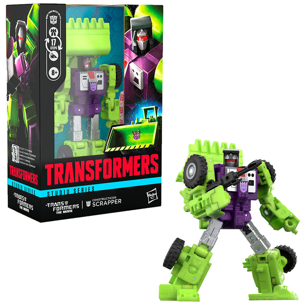 Imagen 1 - Figura Constructicon Scrapper Studio Series Transformers 16,5Cm