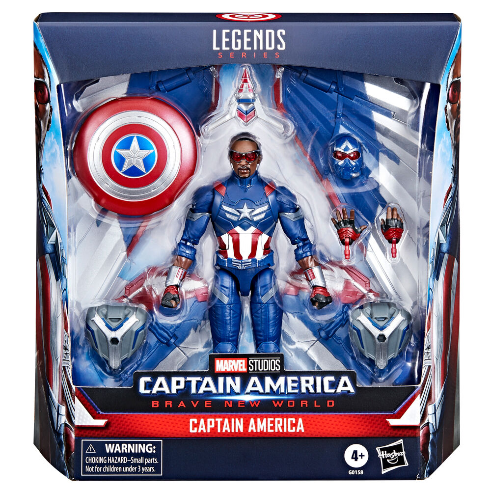 Imagen 1 - Figura Capitan America Brave New World Capitan America Marvel 15Cm