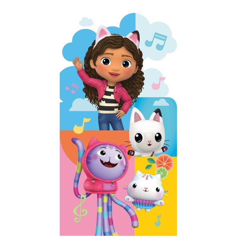 Imagen 1 - Toalla La Casa De Muñecas De Gabby Microfibra