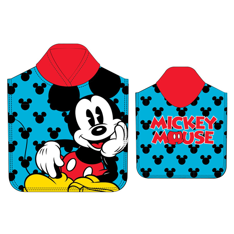 Imagen 1 - Poncho Toalla Mickey Disney Microfibra