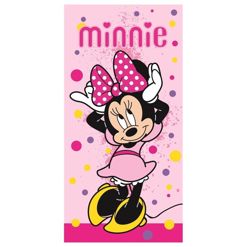 Imagen de Toalla Minnie Disney Microfibra 3 parte de nuestra colección en Espadas y más, sitio oficial.