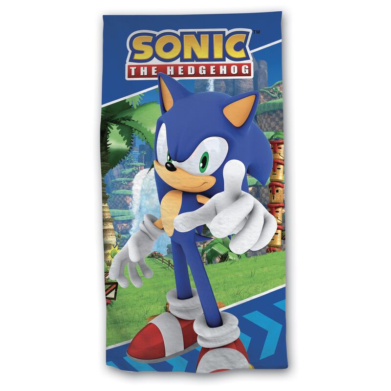 Imagen de Toalla Sonic The Hedgehog Microfibra 3 parte de nuestra colección en Espadas y más, sitio oficial.